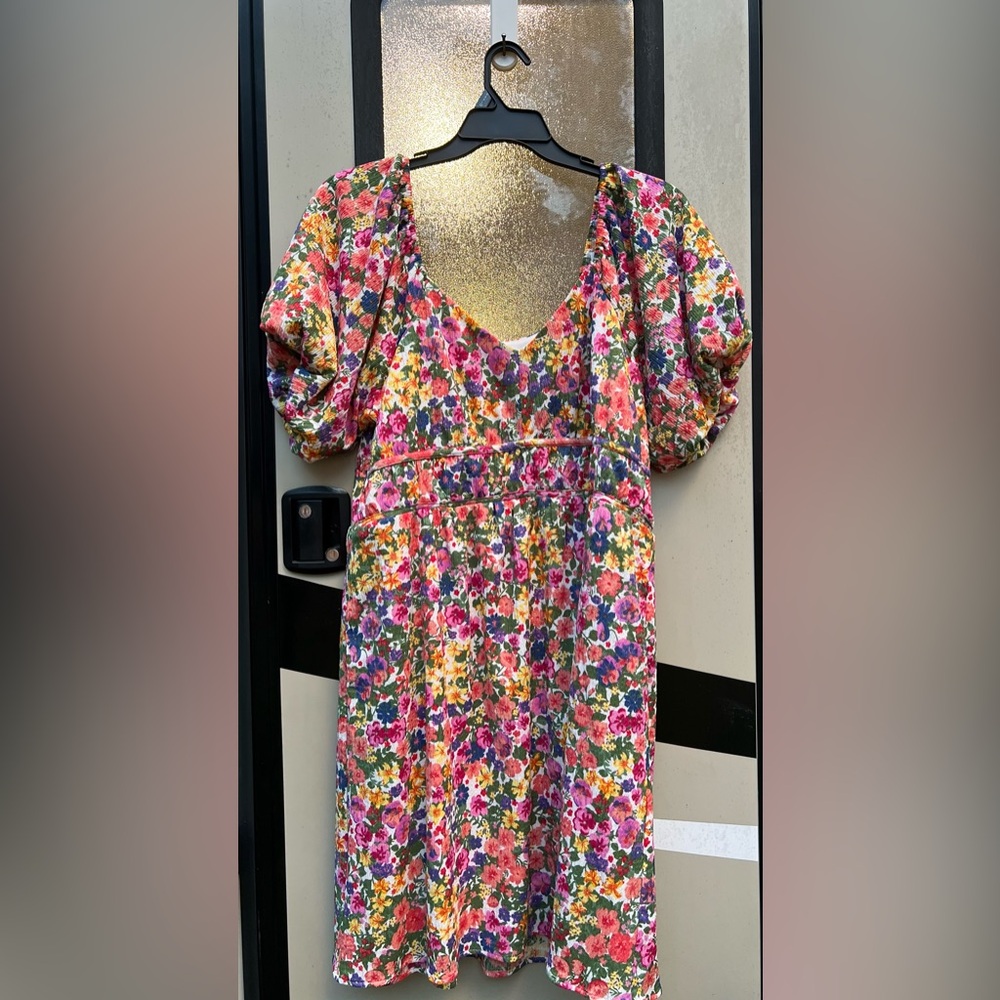 Cato XL Floral Dress